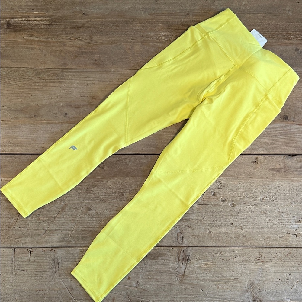 NWT- Fabletics PureLuxe High-Waisted Crossover 7/8 Leggings -SUNNY DAY (24”) New - Picture 6 of 12
